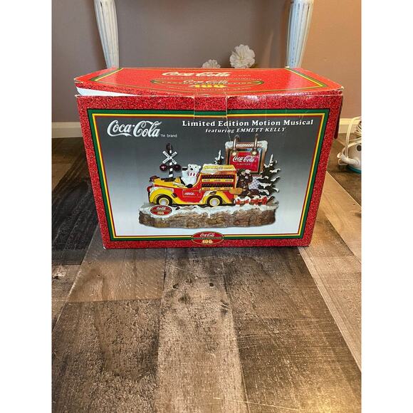 Limited Edition Coca Cola/Emmett Kelly Musical - Picture 9 of 15